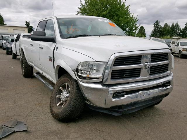 3C6UD5JL8CG133401 - 2012 DODGE RAM 2500 S თეთრი ფოტო 1