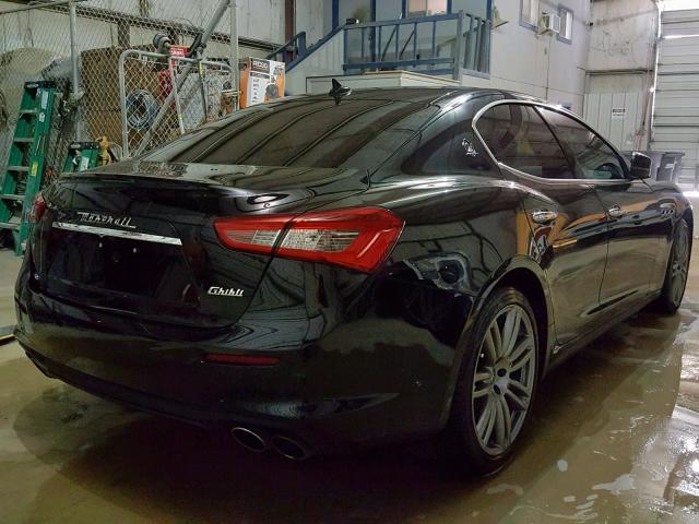 ZAM57XSA8J1296635 - 2018 MASERATI GHIBLI BLACK photo 4