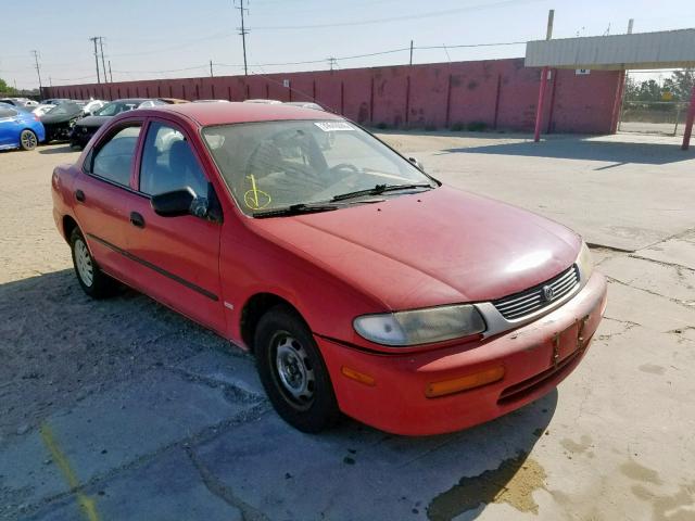 JM1BA1410S0118860 - 1995 MAZDA PROTEGE DX RED photo 1