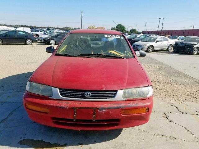 JM1BA1410S0118860 - 1995 MAZDA PROTEGE DX RED photo 9