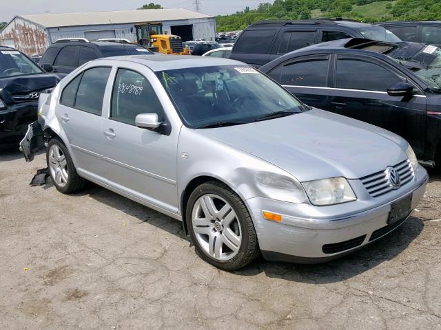 3VWSE69M34M012386 - 2004 VOLKSWAGEN JETTA GLS SILVER photo 1