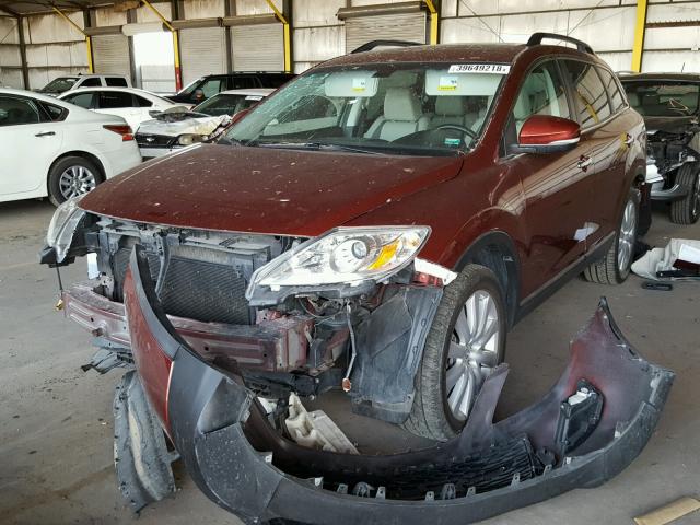 JM3TB3MAXA0205796 - 2010 MAZDA CX-9 RED photo 2