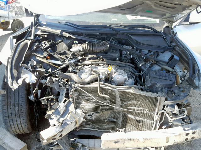 JNKCV64E18M129729 - 2008 INFINITI G37 BASE SILVER photo 7