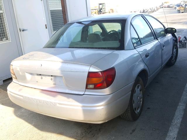 1G8ZH52872Z185141 - 2002 SATURN SL1 SILVER photo 4