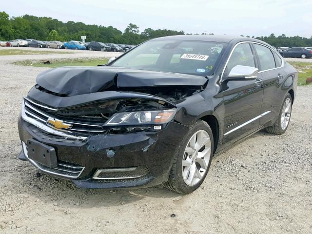 2G1145S37H9178737 - 2017 CHEVROLET IMPALA PRE BLACK photo 2