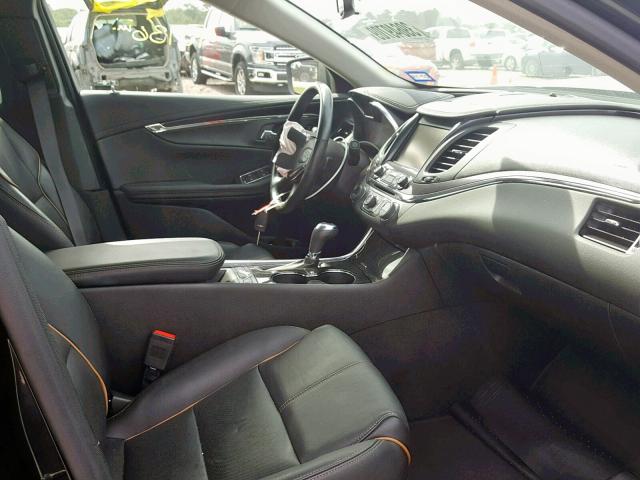 2G1145S37H9178737 - 2017 CHEVROLET IMPALA PRE შავი ფოტო 5