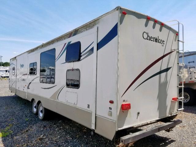 4X4TCKR238X108310 - 2008 CHER TRAILER WHITE photo 3