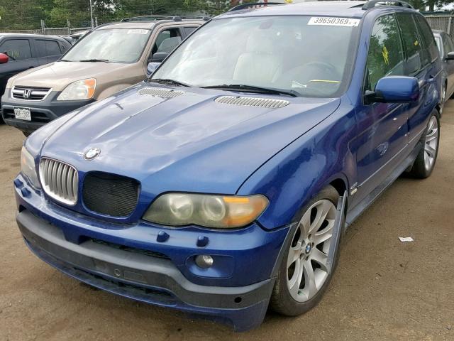 5UXFA93596LE84245 - 2006 BMW X5 4.8IS BLUE photo 2