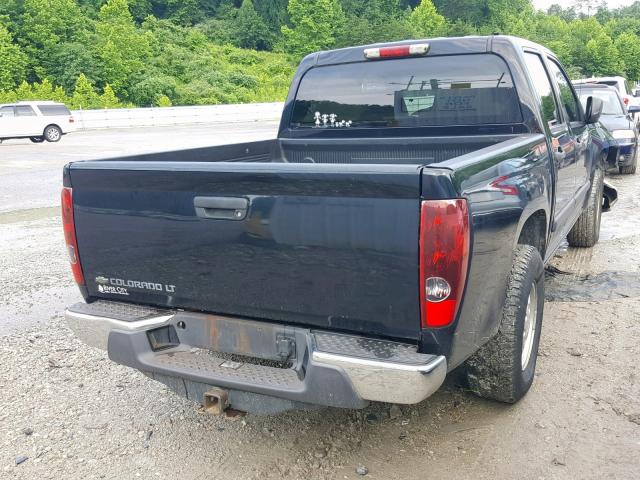 1GCCS139888143153 - 2008 CHEVROLET COLORADO BLACK photo 4