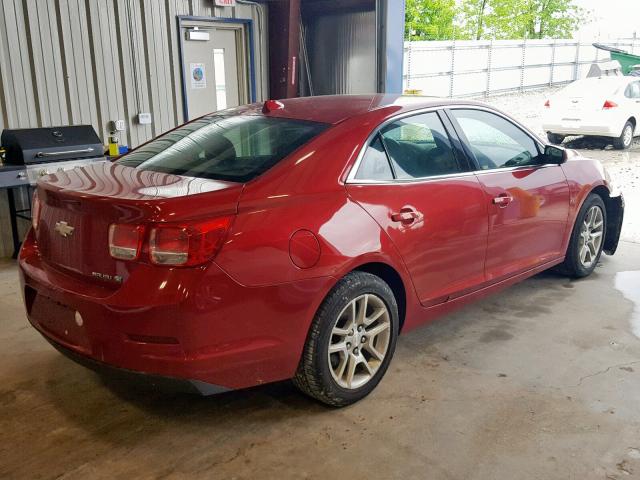 1G11D5RR0DF109156 - 2013 CHEVROLET MALIBU 1LT 红色 照片 4