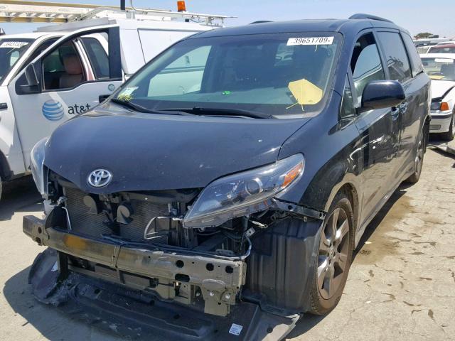 5TDXK3DC0FS650550 - 2015 TOYOTA SIENNA SPO BLACK photo 2