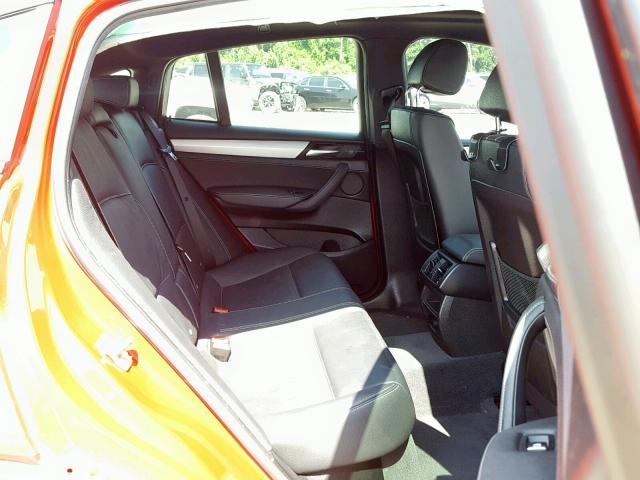 5UXXW3C55F0F88770 - 2015 BMW X4 XDRIVE2 أحمر صورة 6