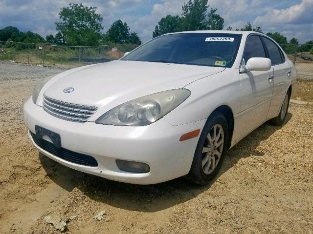 JTHBF30G436014859 - 2003 LEXUS ES 300 WHITE photo 2