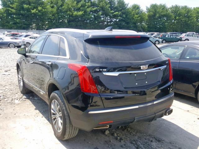 1GYKNBRS0HZ219794 - 2017 CADILLAC XT5 LUXURY BLACK photo 3