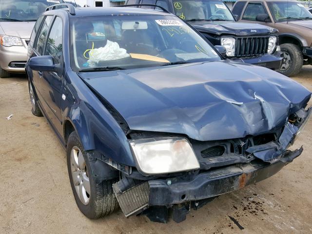 WVWSR61J85W044034 - 2005 VOLKSWAGEN JETTA GLS BLUE photo 1