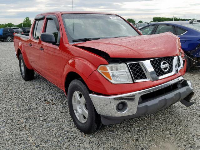 1N6AD09U57C453048 - 2007 NISSAN FRONTIER C RED photo 1