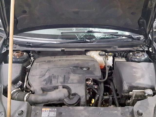 1G1ZC5E02CF222263 - 2012 CHEVROLET MALIBU 1LT BLACK photo 7