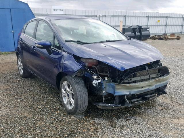 3FADP4EJ7GM159827 - 2016 FORD FIESTA SE PURPLE photo 1