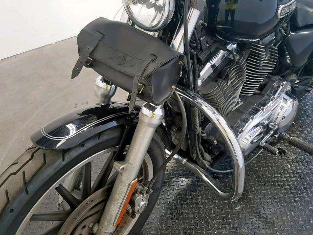 1HD1CX3389K453101 - 2009 HARLEY-DAVIDSON XL1200 L BLACK photo 18