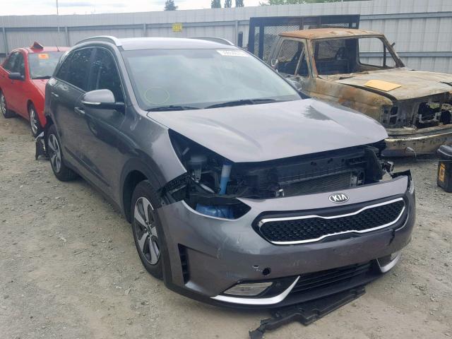 KNDCC3LC6H5047544 - 2017 KIA NIRO EX GRAY photo 1