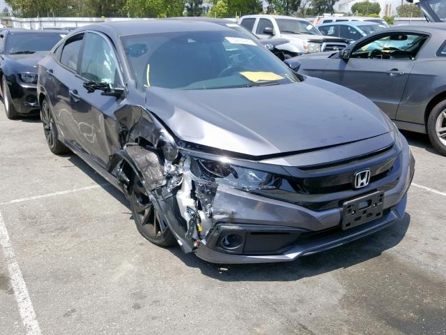 2HGFC2F87KH548717 - 2019 HONDA CIVIC SPOR CHARCOAL photo 1