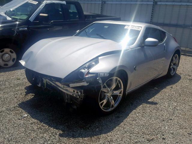 JN1AZ4EH1BM554176 - 2011 NISSAN 370Z BASE SILVER photo 2