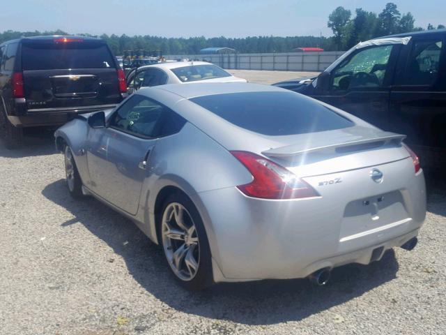 JN1AZ4EH1BM554176 - 2011 NISSAN 370Z BASE SILVER photo 3