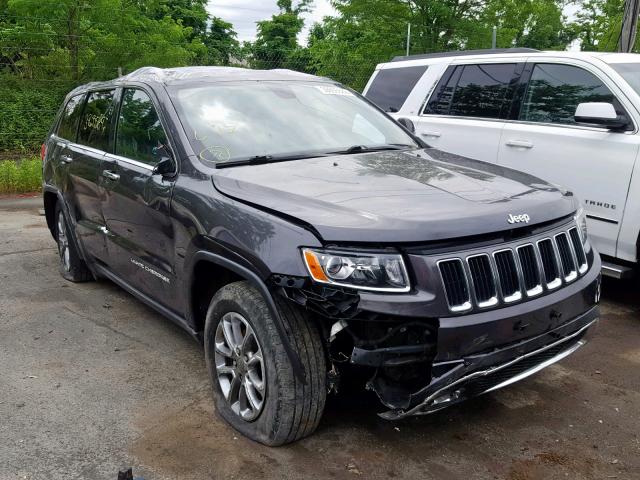 1C4RJFBG5EC448127 - 2014 JEEP GRAND CHER GRAY photo 1