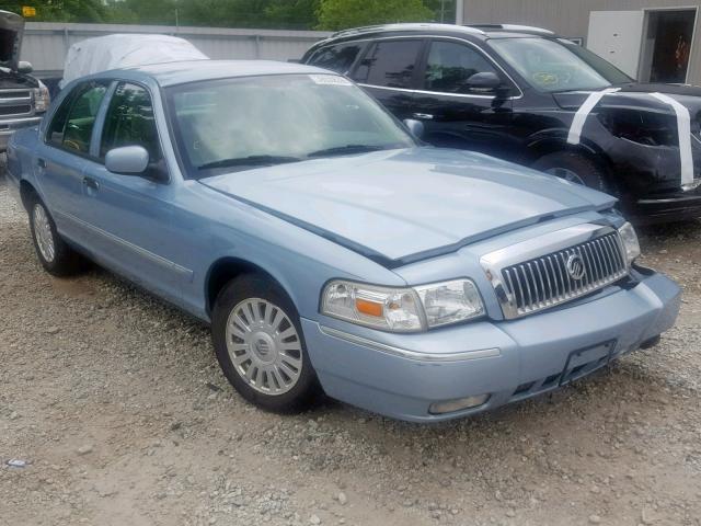 2MEFM75V68X614431 - 2008 MERCURY GRAND MARQ BLUE photo 1