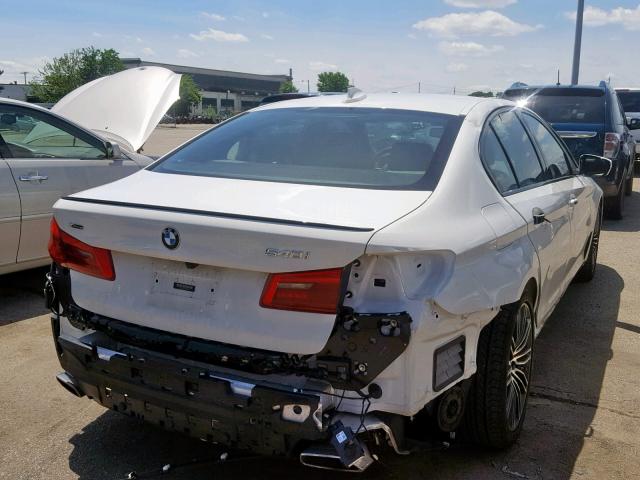 WBAJE7C31HG889234 - 2017 BMW 540 XI WHITE photo 4