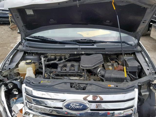 2FMDK38C38BA24424 - 2008 FORD EDGE SEL GRAY photo 7