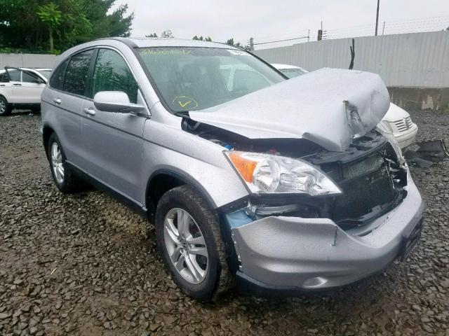 JHLRE4H7XAC010295 - 2010 HONDA CR-V EXL SILVER photo 1