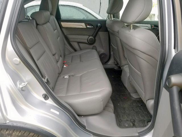 JHLRE4H7XAC010295 - 2010 HONDA CR-V EXL SILVER photo 6