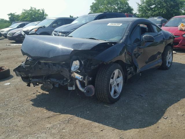 4A3AK24F76E042862 - 2006 MITSUBISHI ECLIPSE GS BLACK photo 2