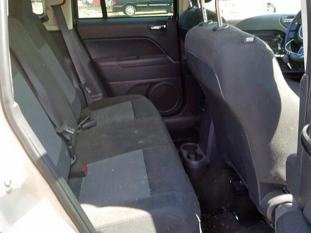 1C4NJCBB0HD117911 - 2017 JEEP COMPASS SP ბეჟი ფოტო 6