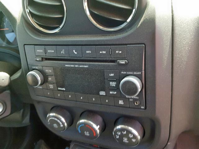 1C4NJCBB0HD117911 - 2017 JEEP COMPASS SP ბეჟი ფოტო 9