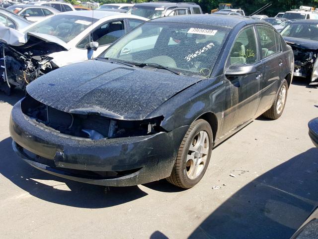 1G8AL52F64Z107365 - 2004 SATURN ION LEVEL BLACK photo 2