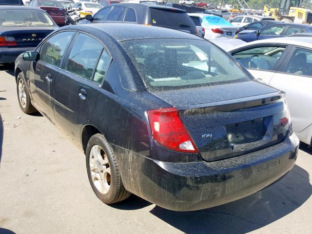 1G8AL52F64Z107365 - 2004 SATURN ION LEVEL BLACK photo 3