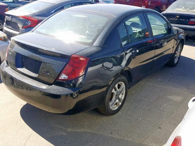 1G8AL52F64Z107365 - 2004 SATURN ION LEVEL BLACK photo 4