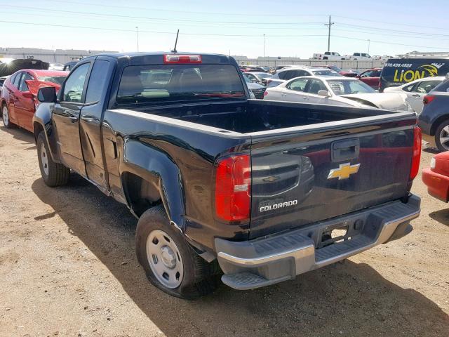 1GCHSBEA1J1325424 - 2018 CHEVROLET COLORADO BLACK photo 3