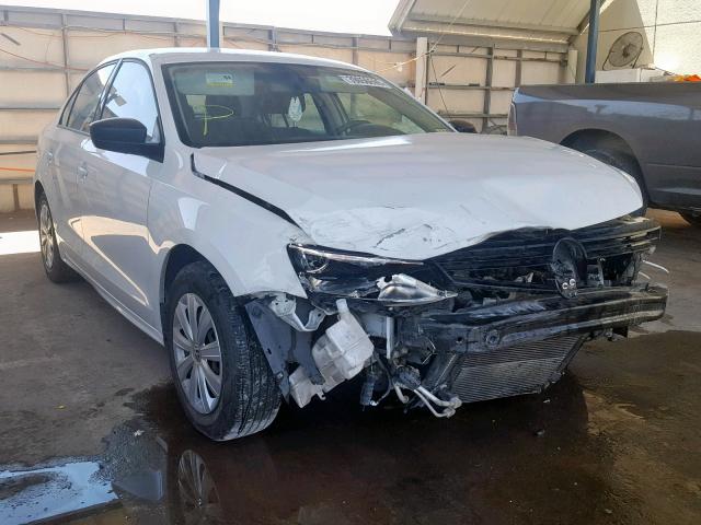 3VW2K7AJ5EM322573 - 2014 VOLKSWAGEN JETTA BASE 白色 照片 1