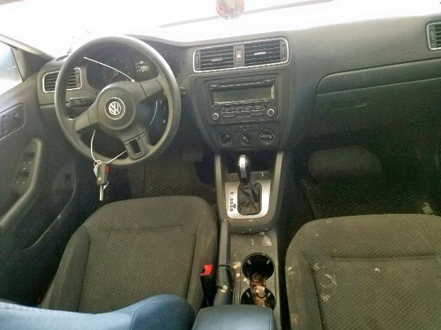 3VW2K7AJ5EM322573 - 2014 VOLKSWAGEN JETTA BASE 白色 照片 9