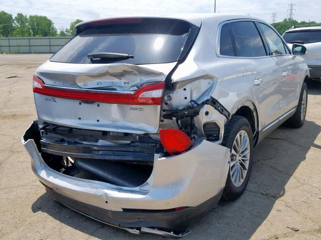 2LMTJ8KR3GBL40286 - 2016 LINCOLN MKX SELECT SILVER photo 4