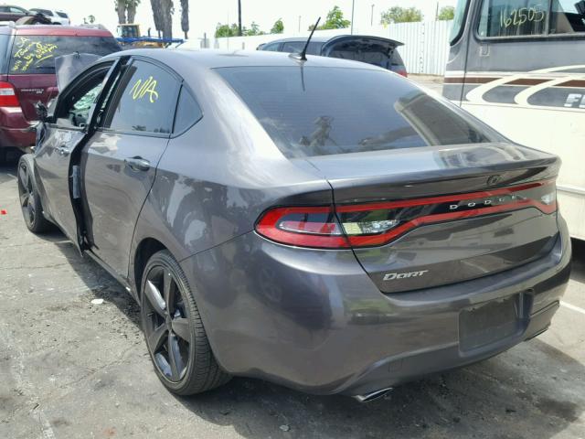 1C3CDFBB5GD701689 - 2016 DODGE DART SXT CHARCOAL photo 3