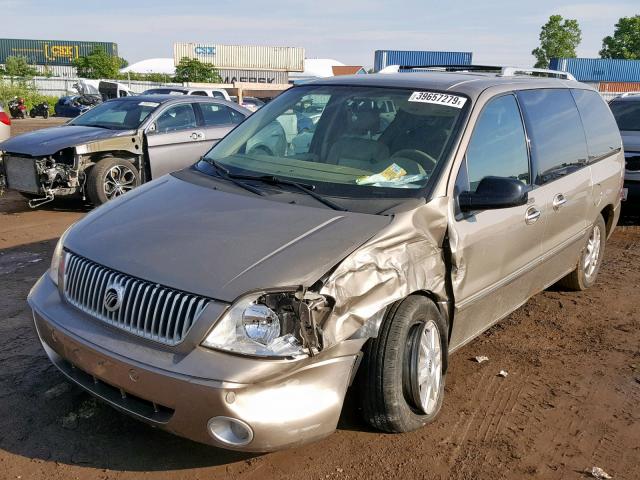 2MRDA22246BJ02219 - 2006 MERCURY MONTEREY L GOLD photo 2