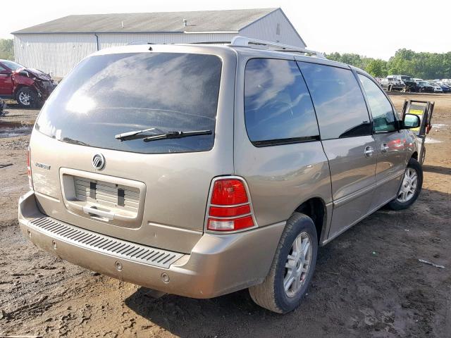 2MRDA22246BJ02219 - 2006 MERCURY MONTEREY L GOLD photo 4