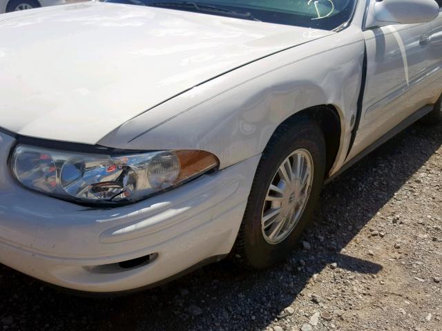 1G4HR54KX44179353 - 2004 BUICK LESABRE LI WHITE photo 9