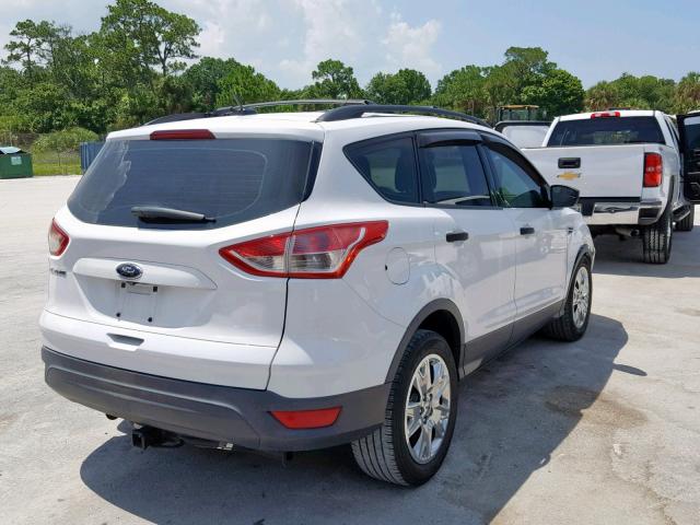 1FMCU0F79EUD77718 - 2014 FORD ESCAPE S WHITE photo 4