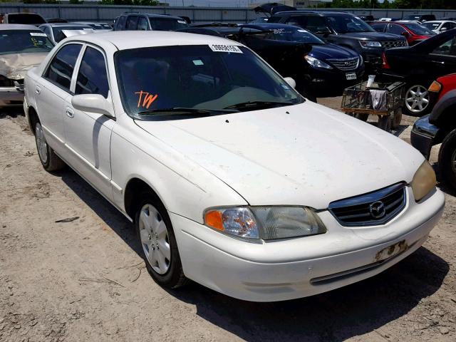 1YVGF22C725298210 - 2002 MAZDA 626 LX WHITE photo 1