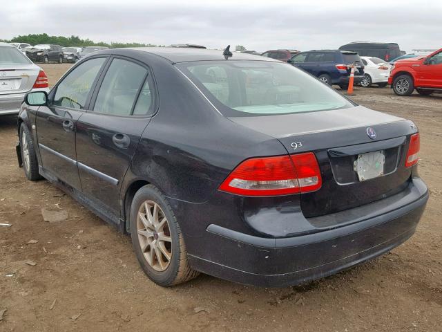 YS3FD49Y231057497 - 2003 SAAB 9-3 ARC BLACK photo 3